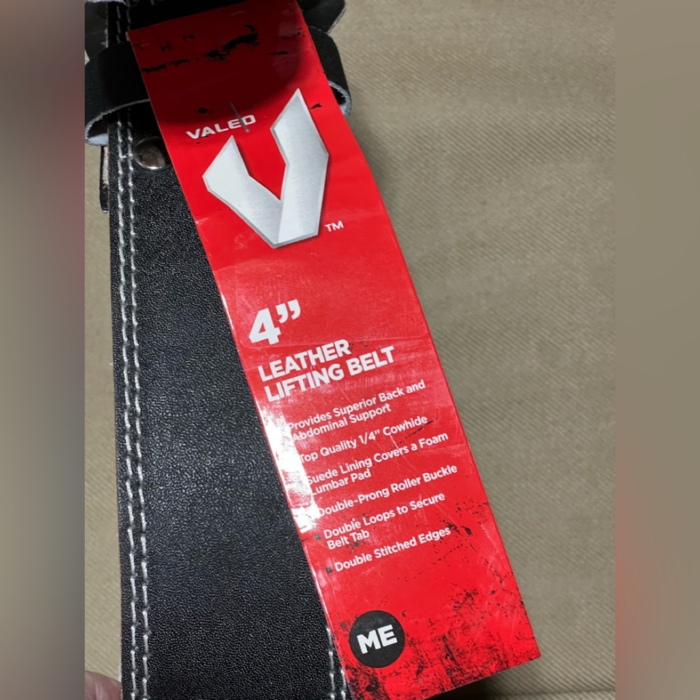 Valeo Leather Lifting Belt